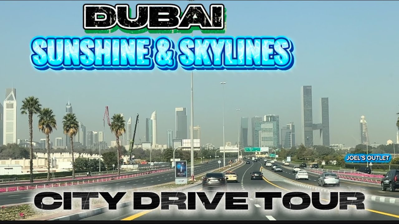 Dubai Driving Tour | Road Trip | Dubai Sightseeing| Skylines I One Zabeel I Dubai Drive I One Frame