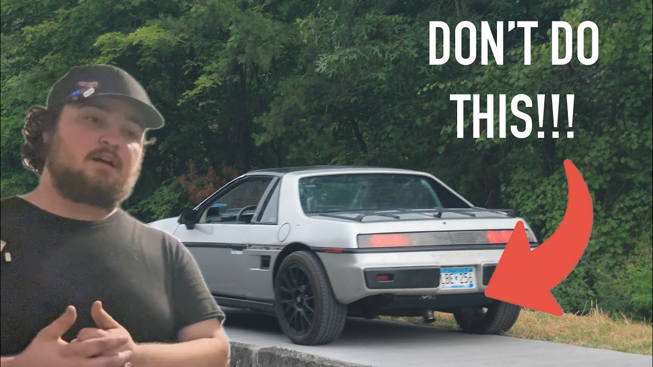 How NOT to build a 3800 swapped Fiero! (Everything wrong with it)