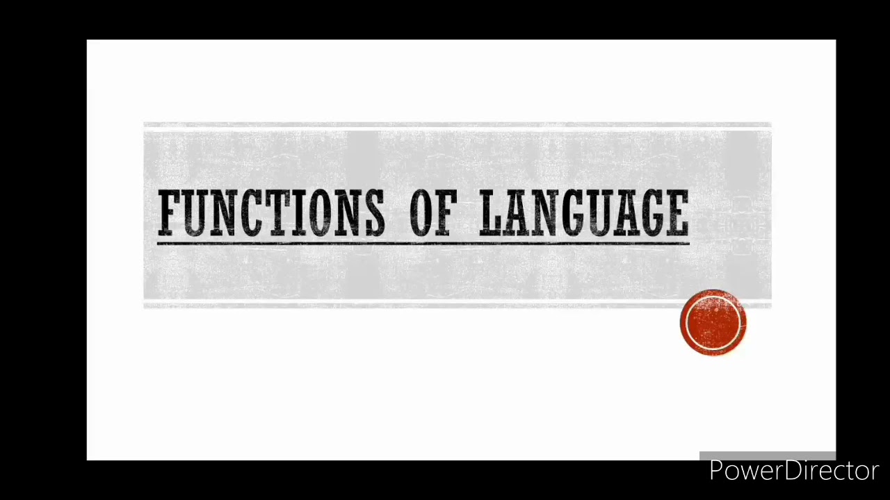 Function of language// Language across curriculum// unit-1