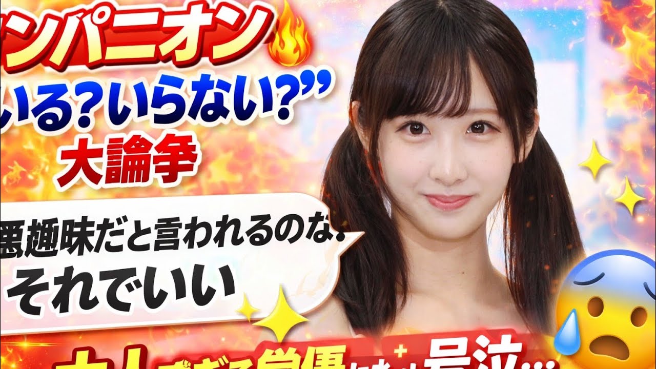 💥コンパニオン“いる？いらない？”大論争🔥現役キャンギャルが本音激白――🗣️「悪趣味だと言われるのなら、それでいい」😭✨大人すぎる覚悟にネット号泣📈拡散不可避｜議論沸騰