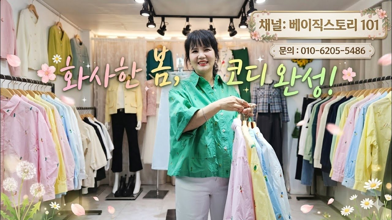 3월 15일 라이브방송🌼스타일링 봄코디🌼 #청바지 #동대문신상 #코디법 #신상마켓 #원피스 #중년코디 #남방 #블라우스 #중년여성 #코디추천 #라이브쇼핑 #베이직 #패션노하우