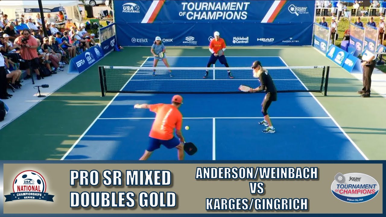 Pro Senior Mixed Doubles Gold Medal Match - 2021 Tournament of Champions
