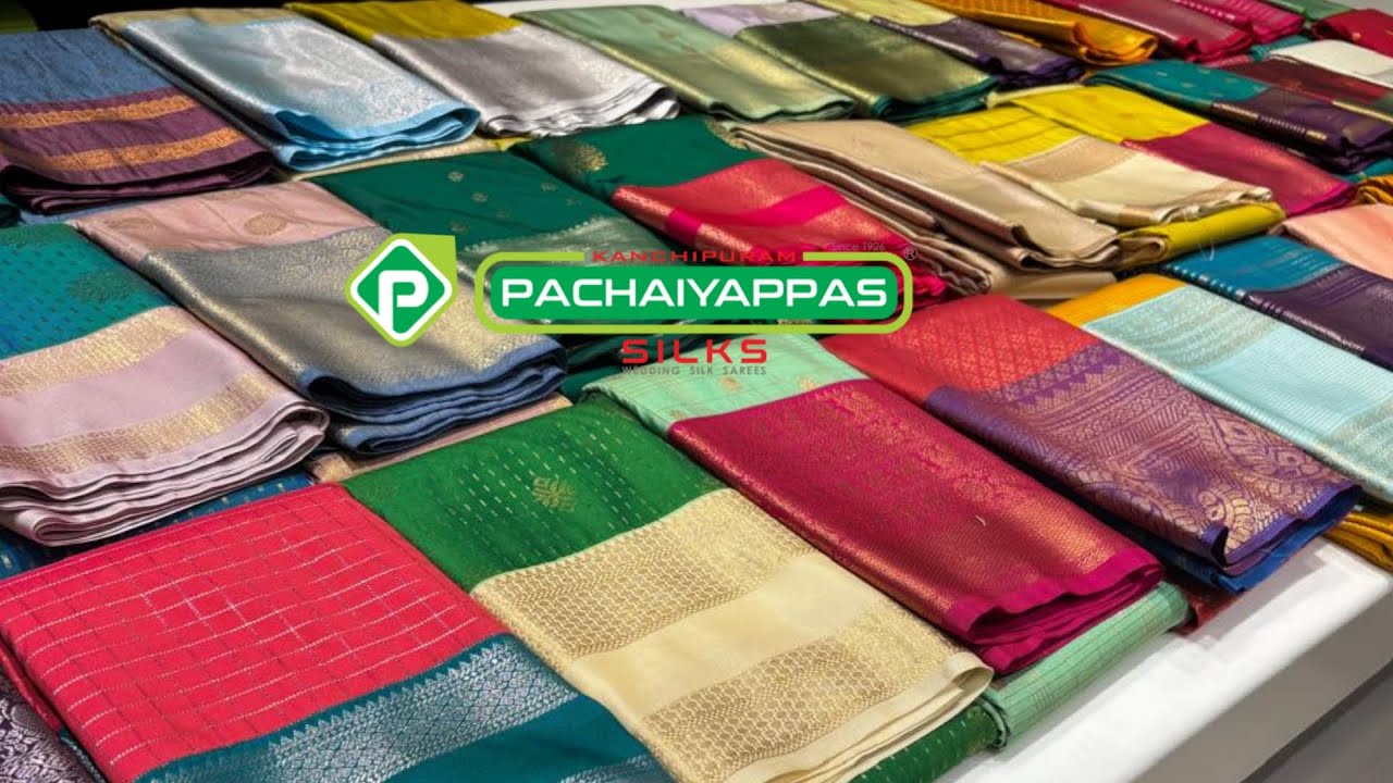 T Nagar Pachaiyappas Silks Navaratri Festival Collections|Art Silk|Semi Soft Silk|Semi Silk|Tissue