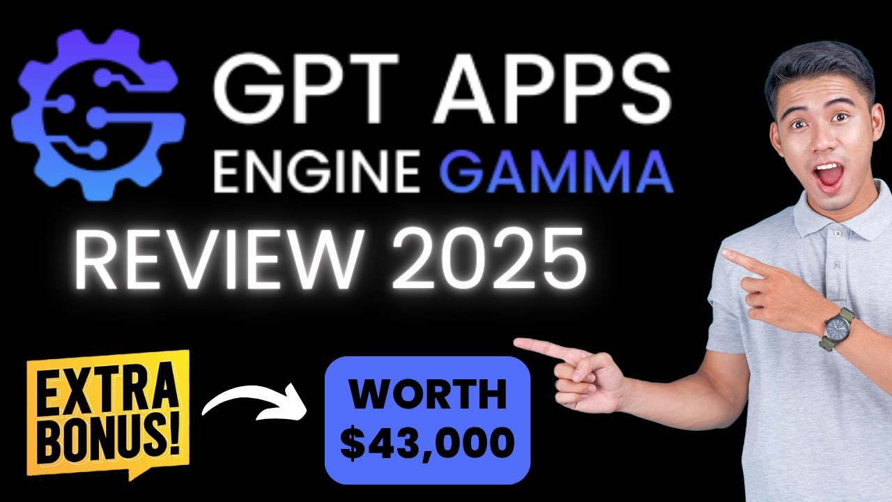 GPT Apps Engine Review 2025 🔥 Create AI Apps in Minutes! (NO Code Needed + $43K Huge Bonus Bundle!)
