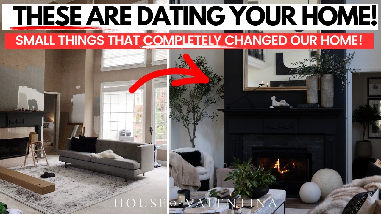 OUTDATED TRENDS +EASY Updates that get rid of the DATED VIBES for under $250!