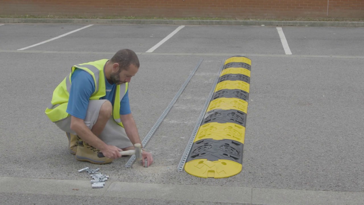 Seton Speed Bump - Rail Fix Installation