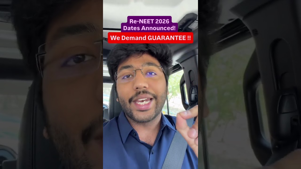 We Demand GUARANTEE !! #reneet #neet #neet2026 #shobhitnirwan