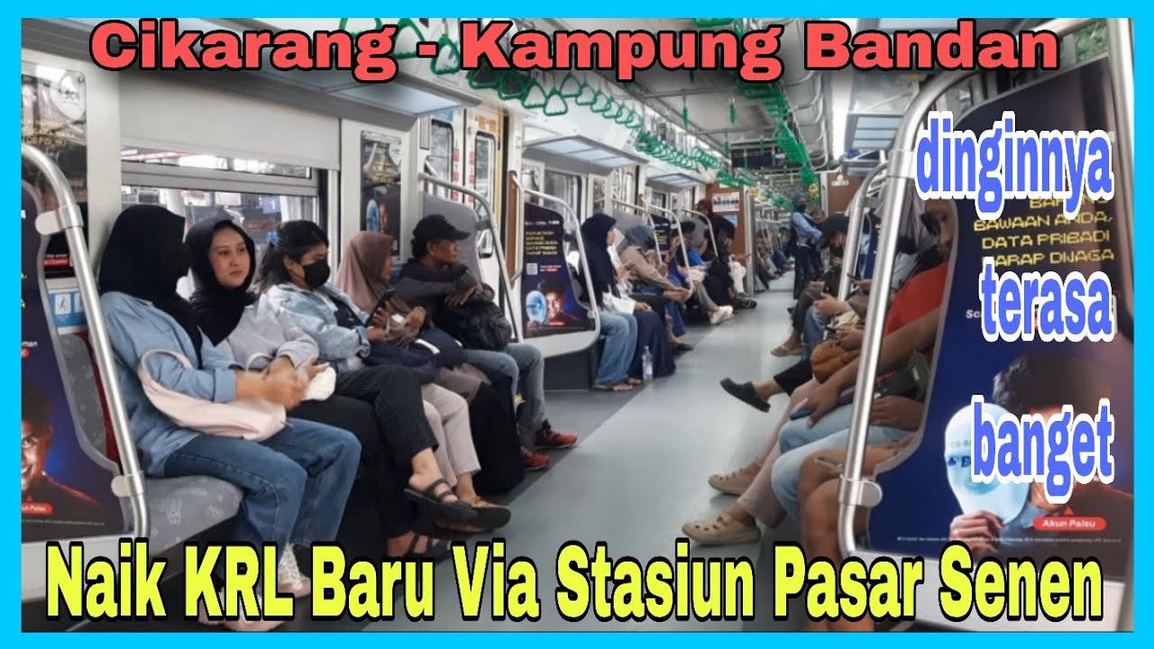 Naik KRL Baru Rute Cikarang ke Kampung Bandan 