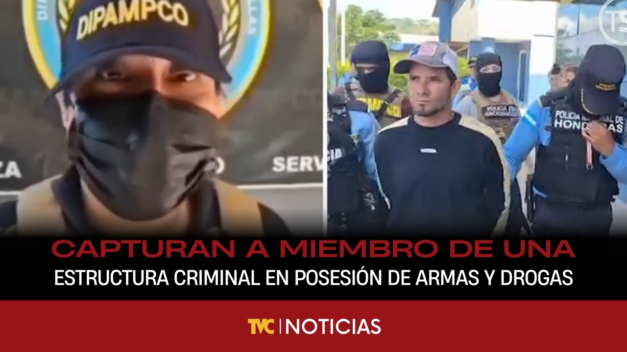 Capturan a miembro de una estructura criminal en posesión de armas y drogas