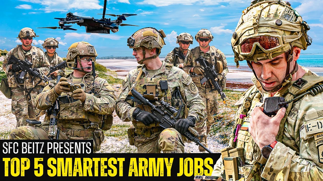 Top 5 Smartest Army Jobs! (Enlisted MOS's)