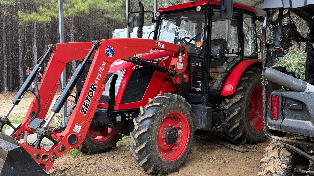 Oil change on Zetor Tractor-What could go wrong??