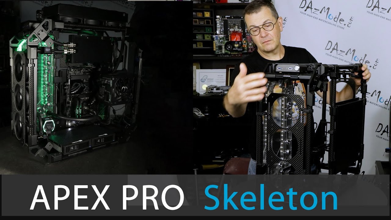 Alphacool Apex Pro Carbon Skeleton Case Build Log and Tips