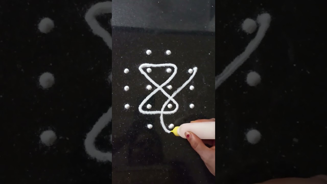 5*2*3 simple sikku kolam design