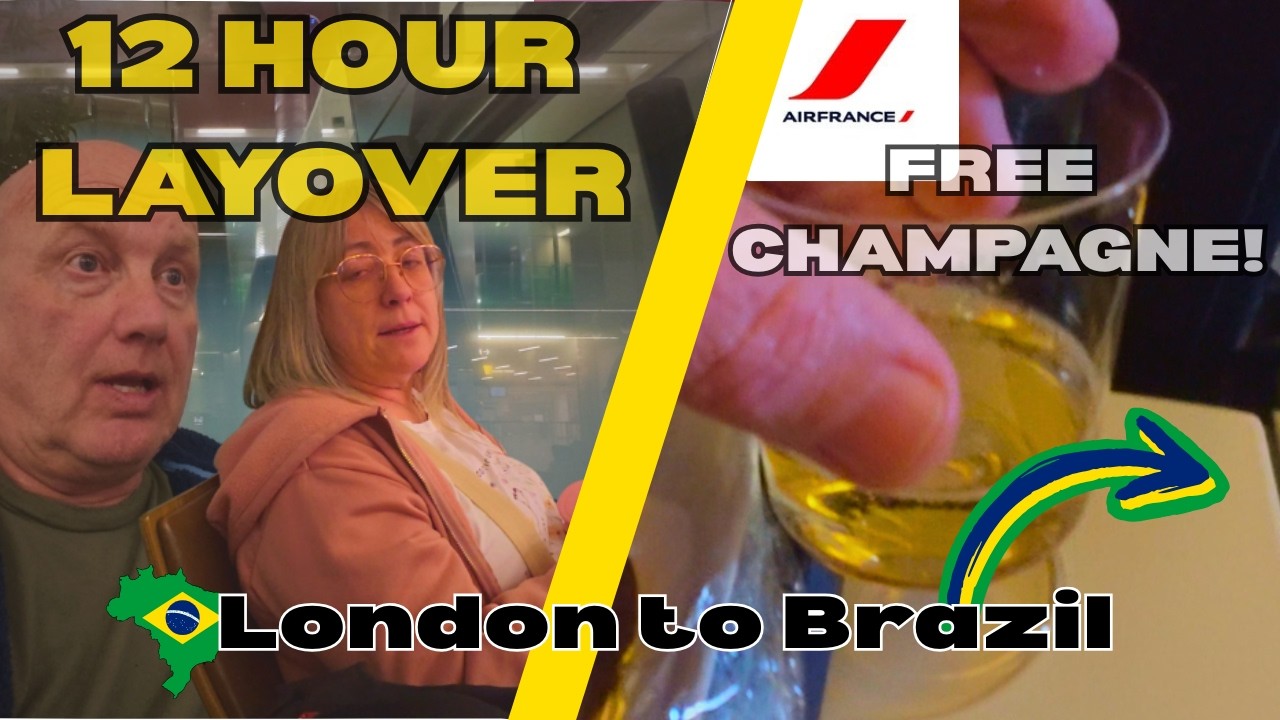 Champagne in Economy - Air France
