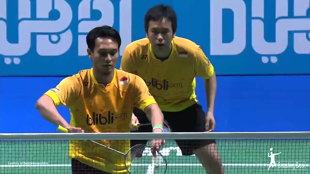 Dubai World Superseries Finals 2015 - Mens Doubles Final - Ahsan/Setiawan Vs Chai/Hong