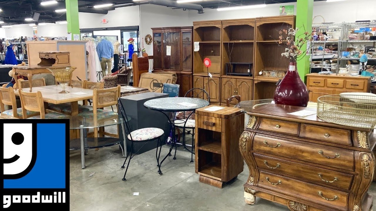 GOODWILL (3 DIFFERENT STORES) SHOP WITH ME FURNITURE KITCHENWARE DECOR SHOPPING STORE WALK THROUGH