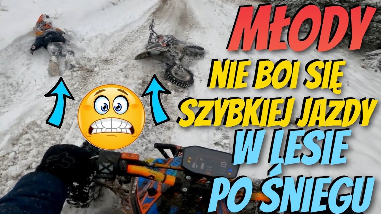 Młody zaliczył glebę przy 50km/h - Zepsuł crossa i tyle z tego wypadu - 3 gleby, ostatnia najlepsza