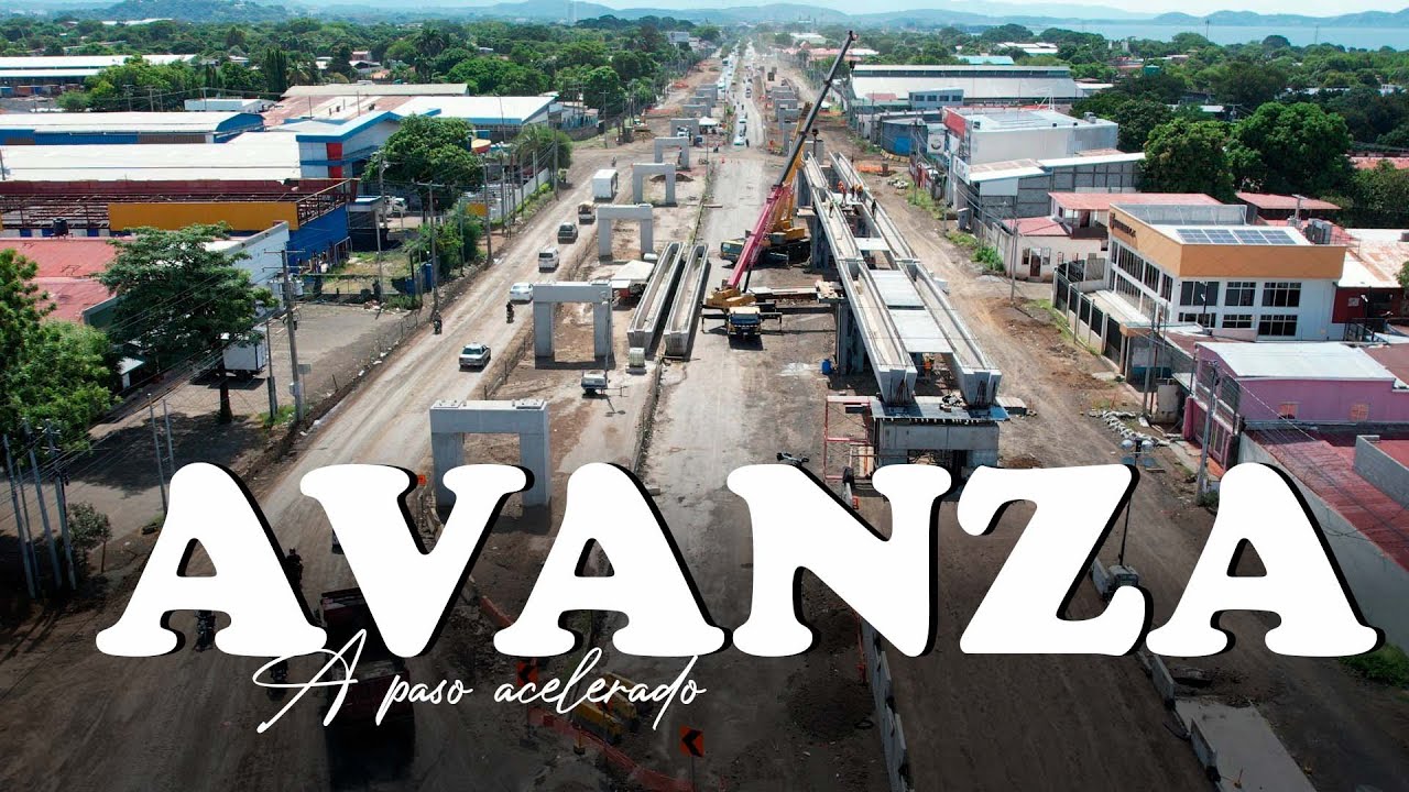 AVANZA LA OBRA más importante en la HISTORIA DE MANAGUA 🇳🇮🚍🏙️🏞