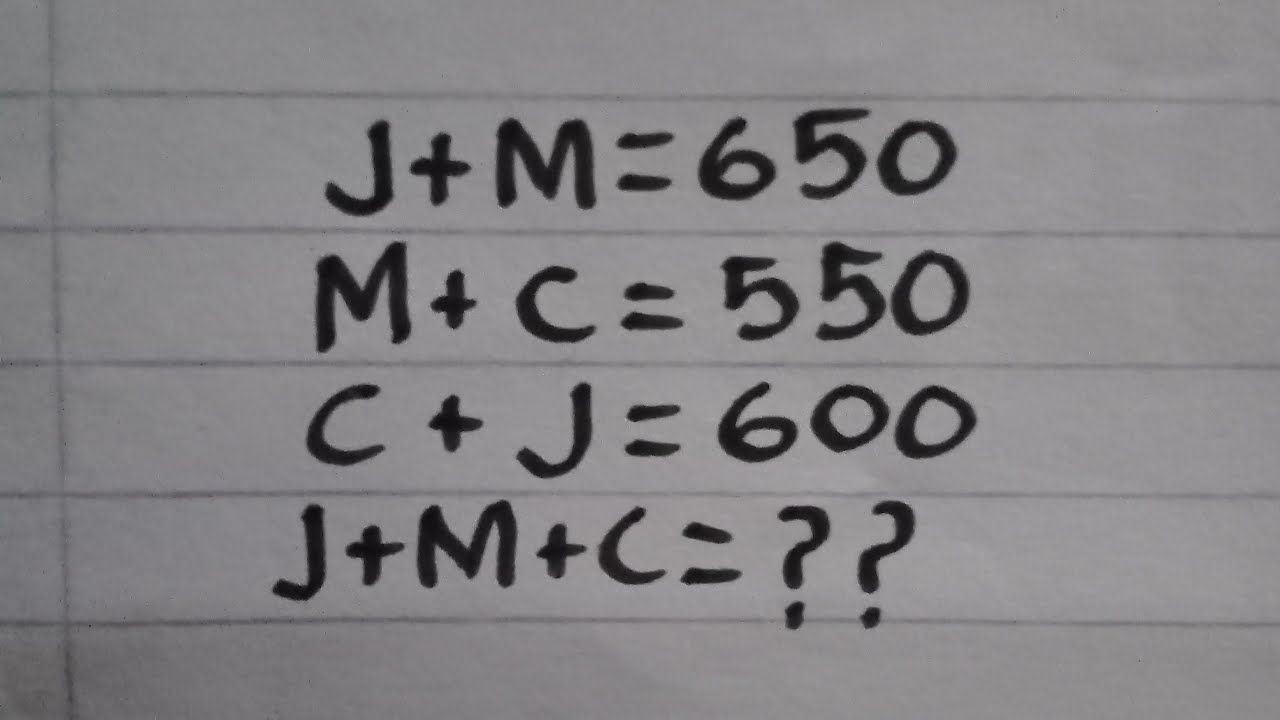 IQ Test J+M+C=?? Kreator Wise is live!