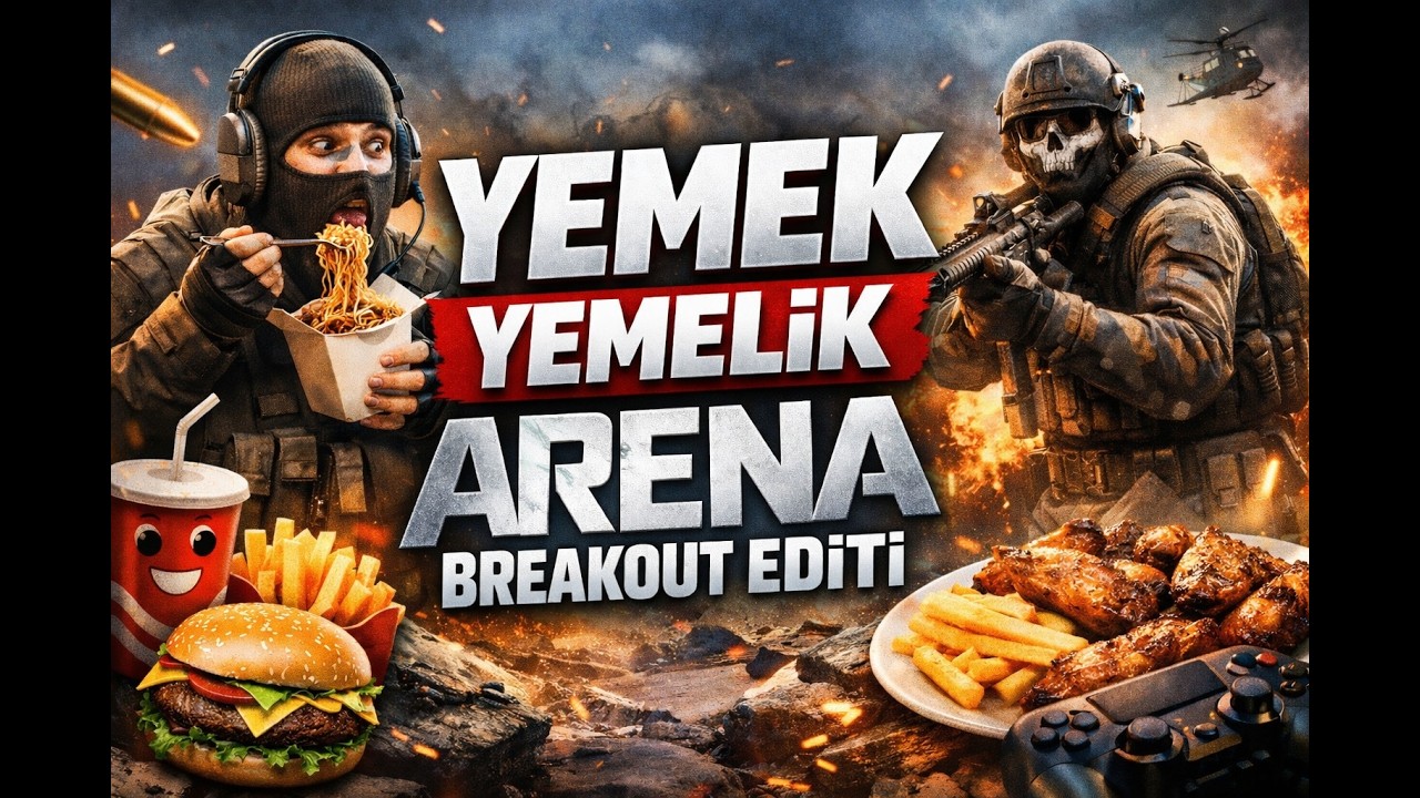 Yemek yerken izlemelik edit. -Arena Breakout İnfinite TR - Cpt.DrNİghTBlue