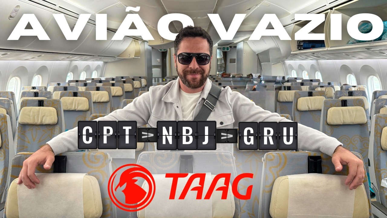 Vale a pena voar na TAAG? Experiência real na Classe Econômica