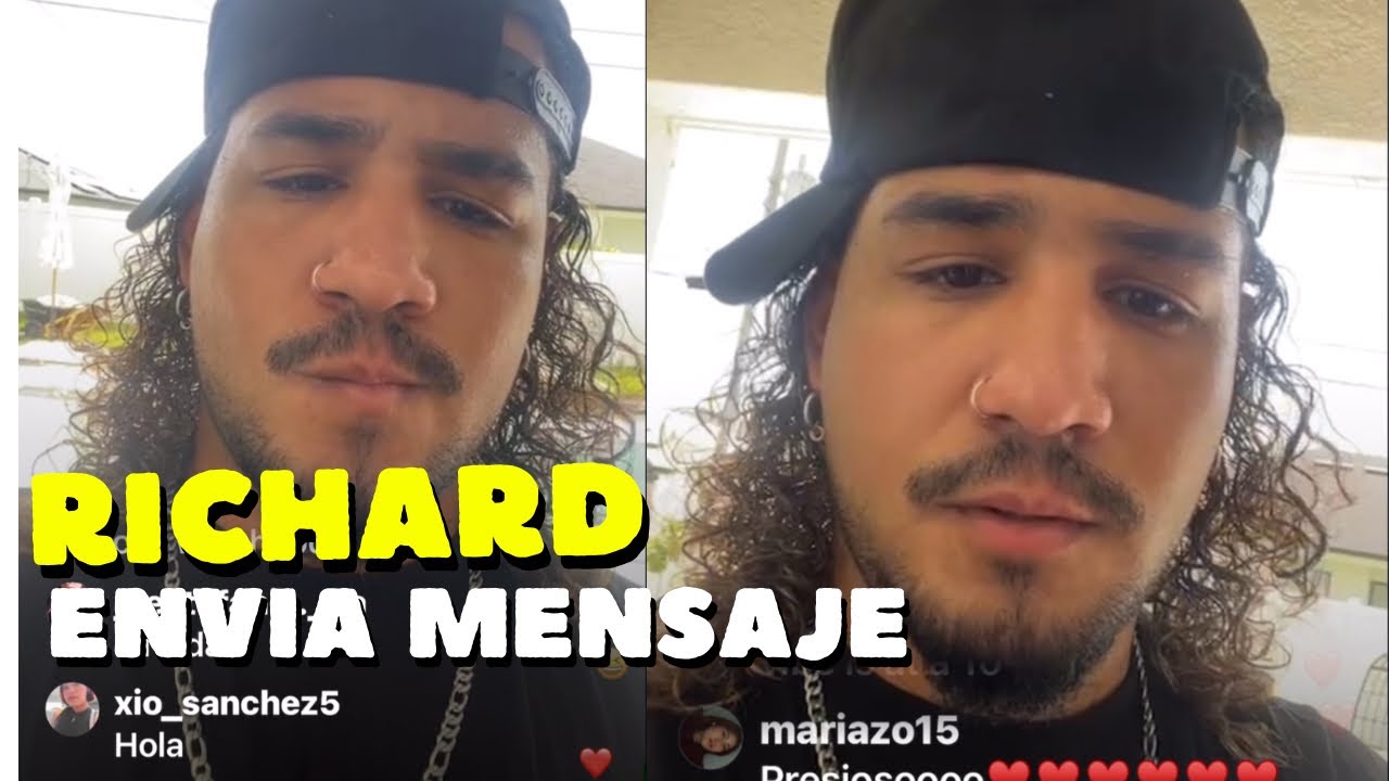 Richard Ex CNCO ENVÍA Mensaje Junto A DND Live Instagram