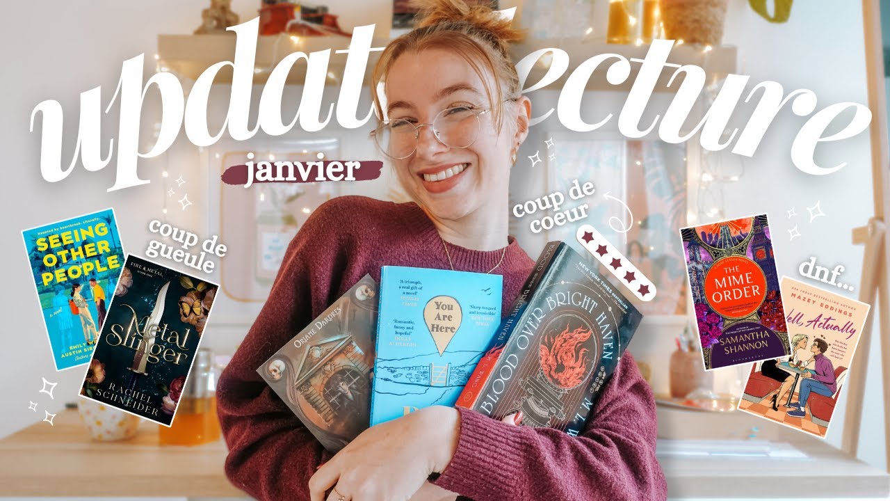 LECTURES DE JANVIER : coup de coeur et coup de gueule ✨📚