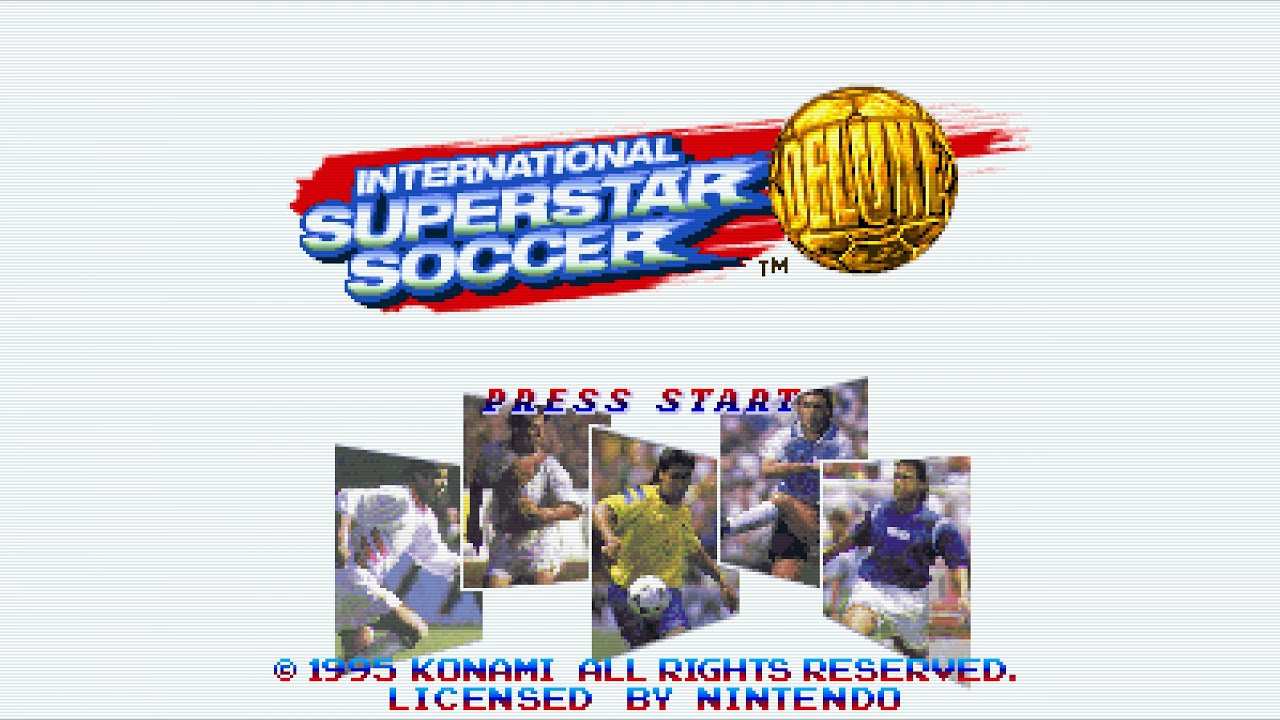 International Superstar Soccer Deluxe (International) (SNES) 【Longplay】