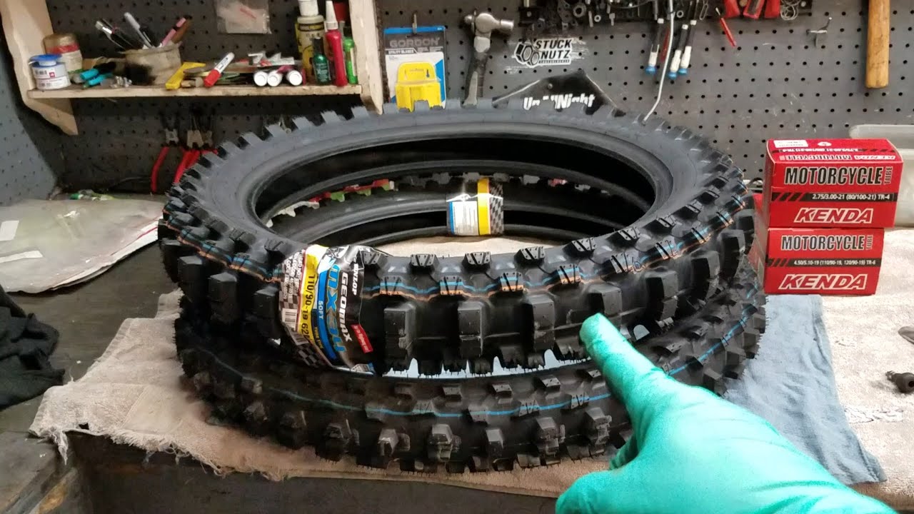 1:11 Changing Tires with No Rim Scratches or Pinched Inner Tubes on Motocross Dirt Bikes.