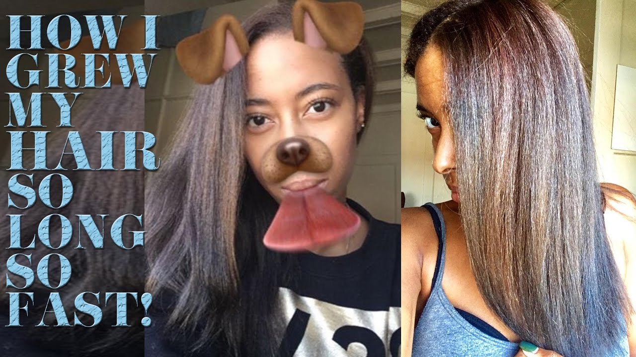 How I Grew My Hair So Long So Fast!
