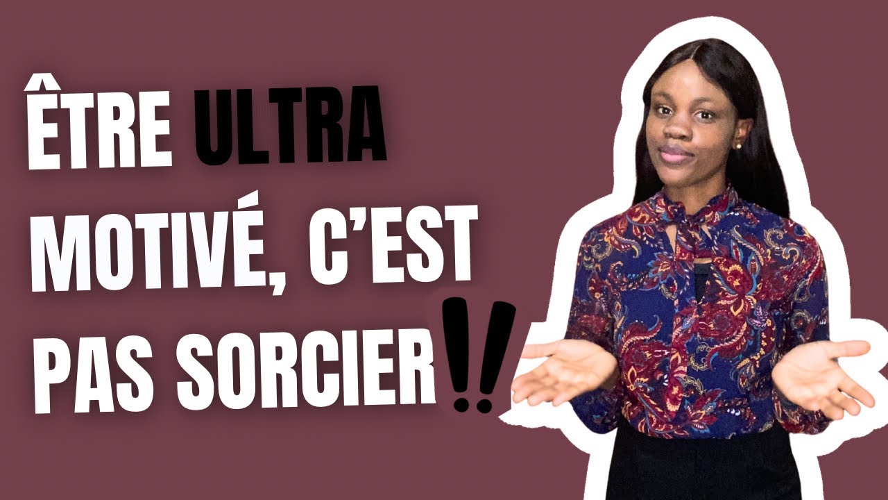 Les habitudes des personnes ultra motivées