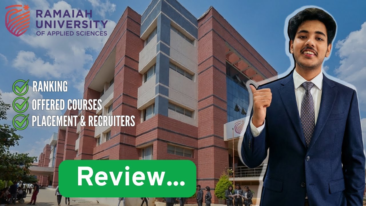 MS Ramaiah University of Applied Sciences Review 2026 | Courses, Fees, Placements,Campus । Worth It?