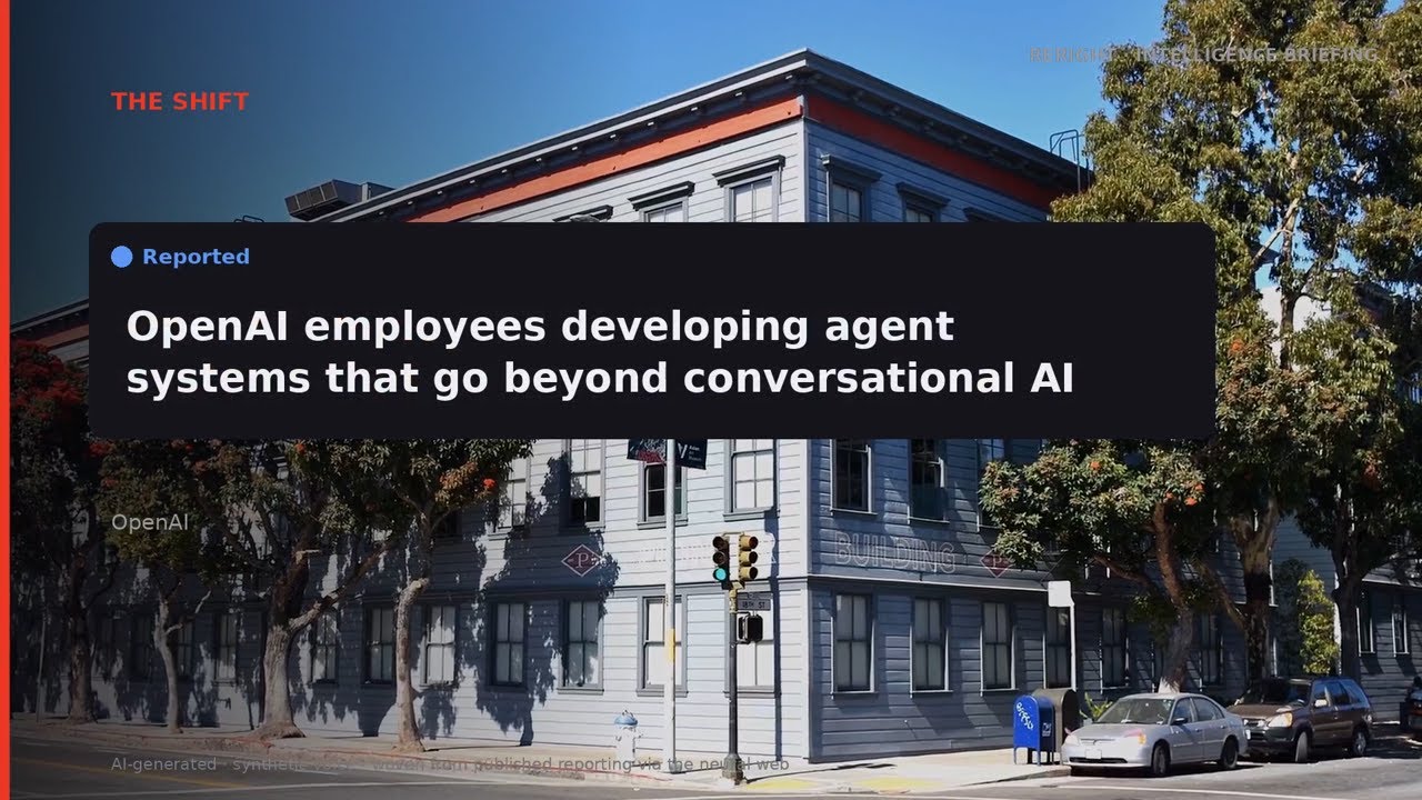 RERIGHT &middot; OpenAI says employees moving beyond chat to agents