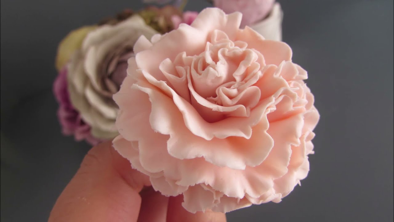 How to Make Fondant Carnations