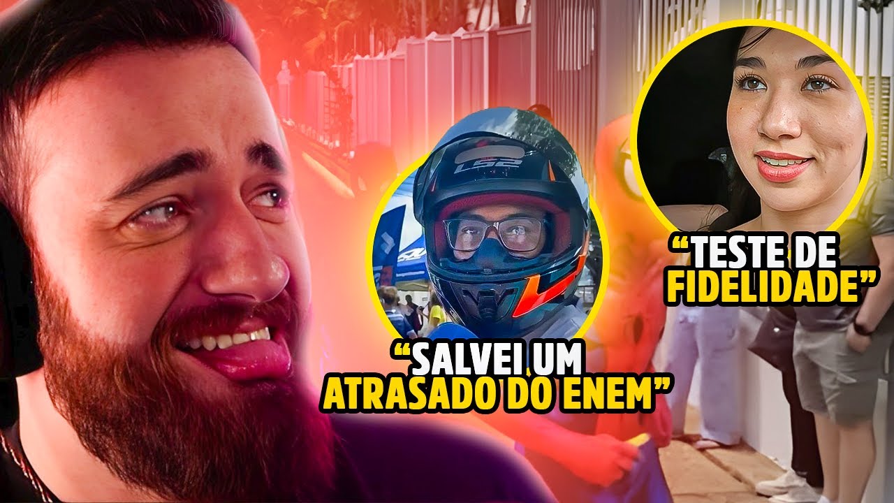 Olka reage a 'Atrasados do ENEM 2024' e 'Testando fidelidade do namorado no Uber'