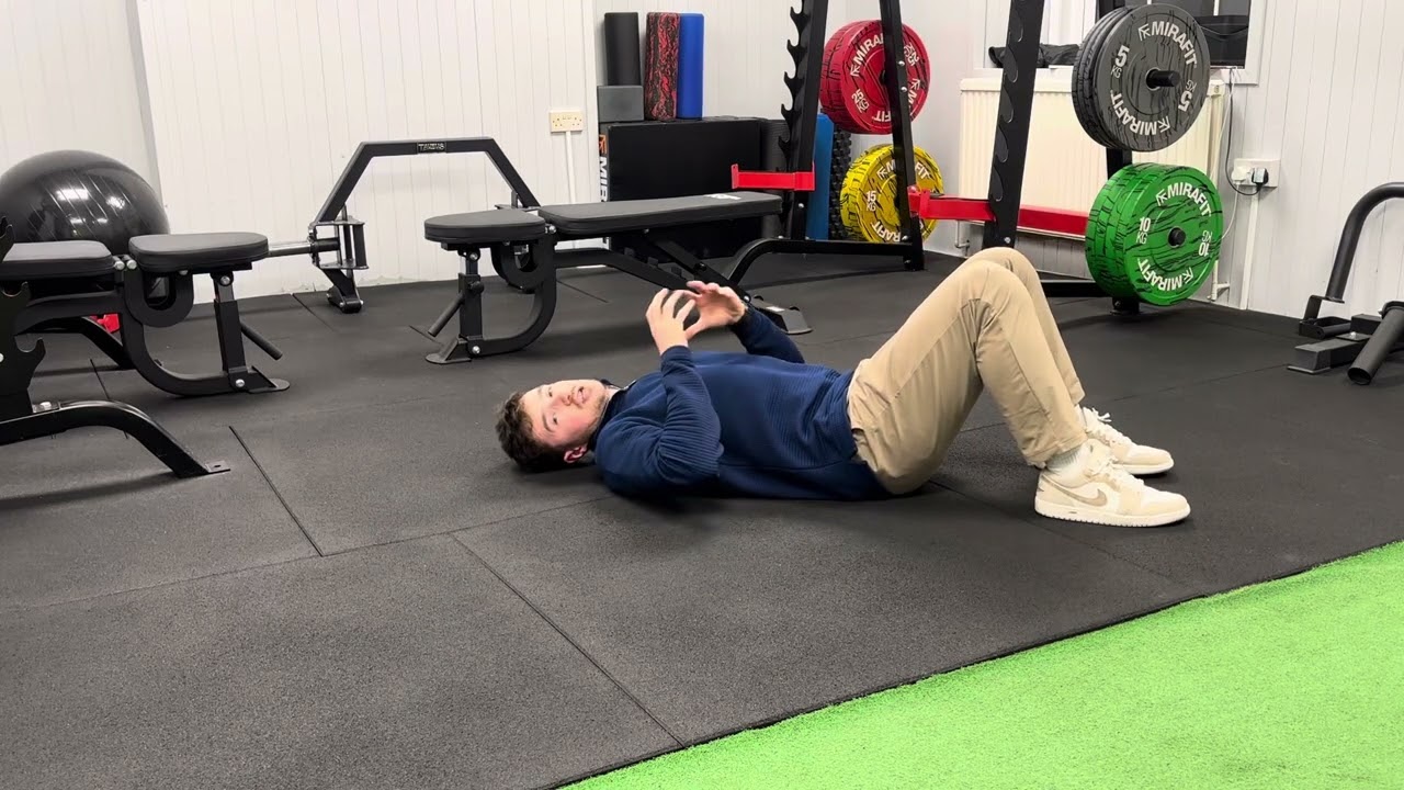 Glute Bridge Hold Single Leg 