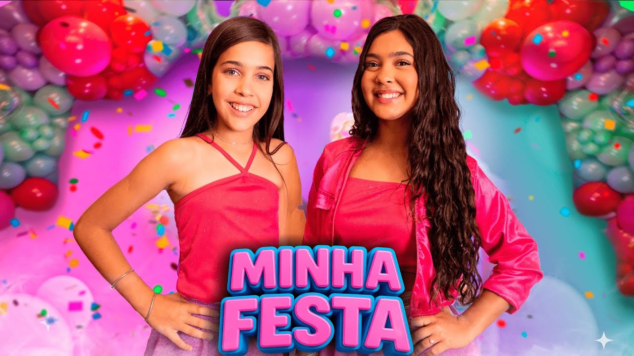 MINHA FESTA - (CLIPE OFICIAL) - IRM&Atilde;S PINA