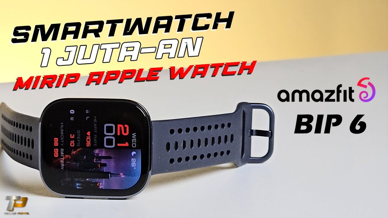 UNBOXING + REVIEW AMAZFIT BIP 6 INDONESIA | AMAZFIT ACTIVE 2 VS BIP 6