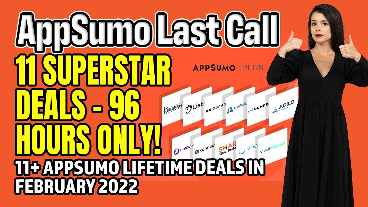AppSumo Last Call 🌮 LTDs | 11 Superstar Deals - 96 Hours Only! 🔥