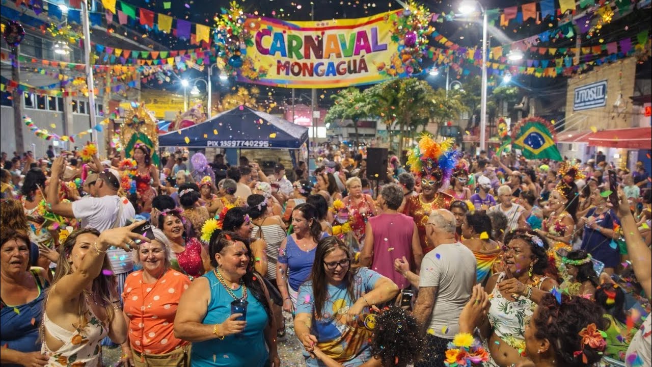 Se prepara! Domingo de Carnaval em Mongaguá está simplesmente surreal😅⛅😍🤩😎😘❣️🙏🏻16/2/26