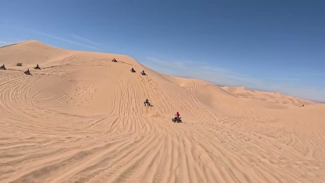 GLAMIS DUNES 250R RIDE OUT UNEDITIED PART 2