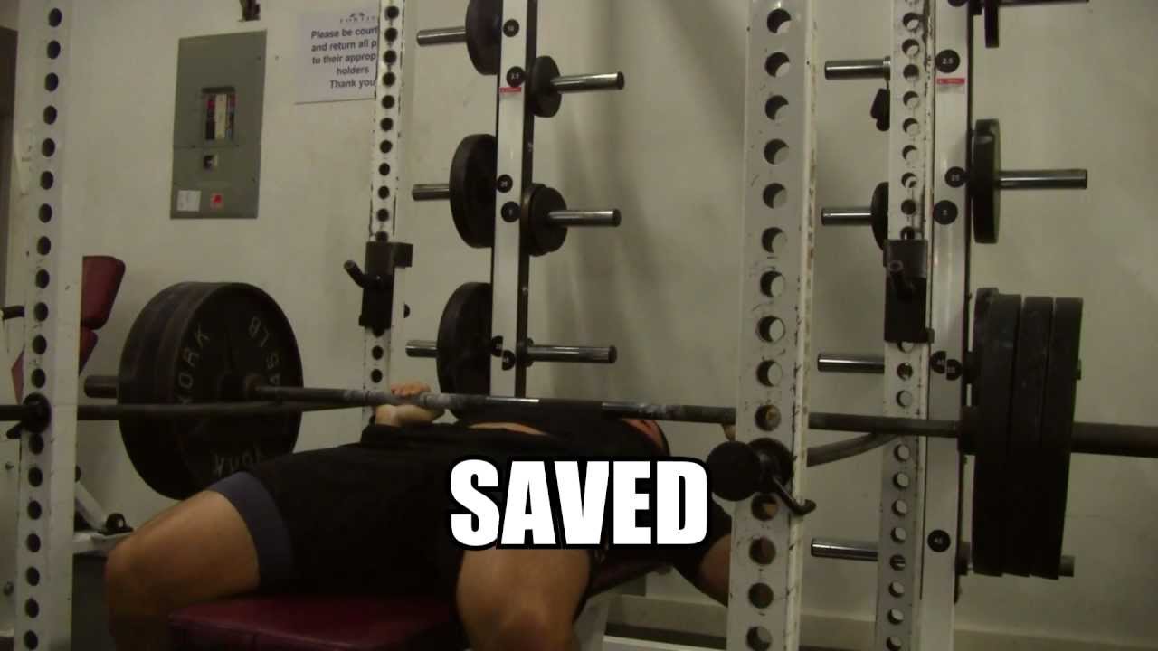 How to Bench Press HEAVY ALONE Safely...And Not Die (Bench Press in Power Rack)