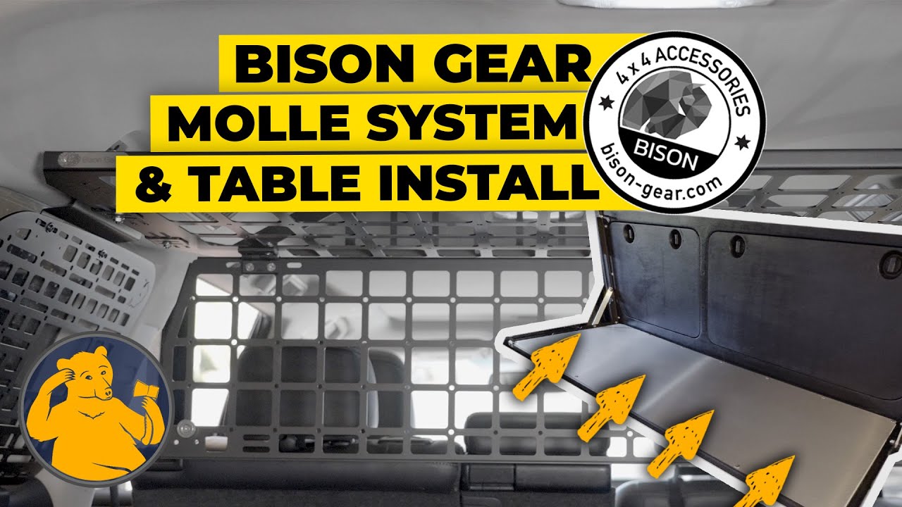 Bison Gear Molle System and Table Install