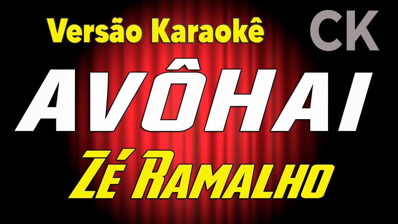 Zé Ramalho Avôhai Karaokê
