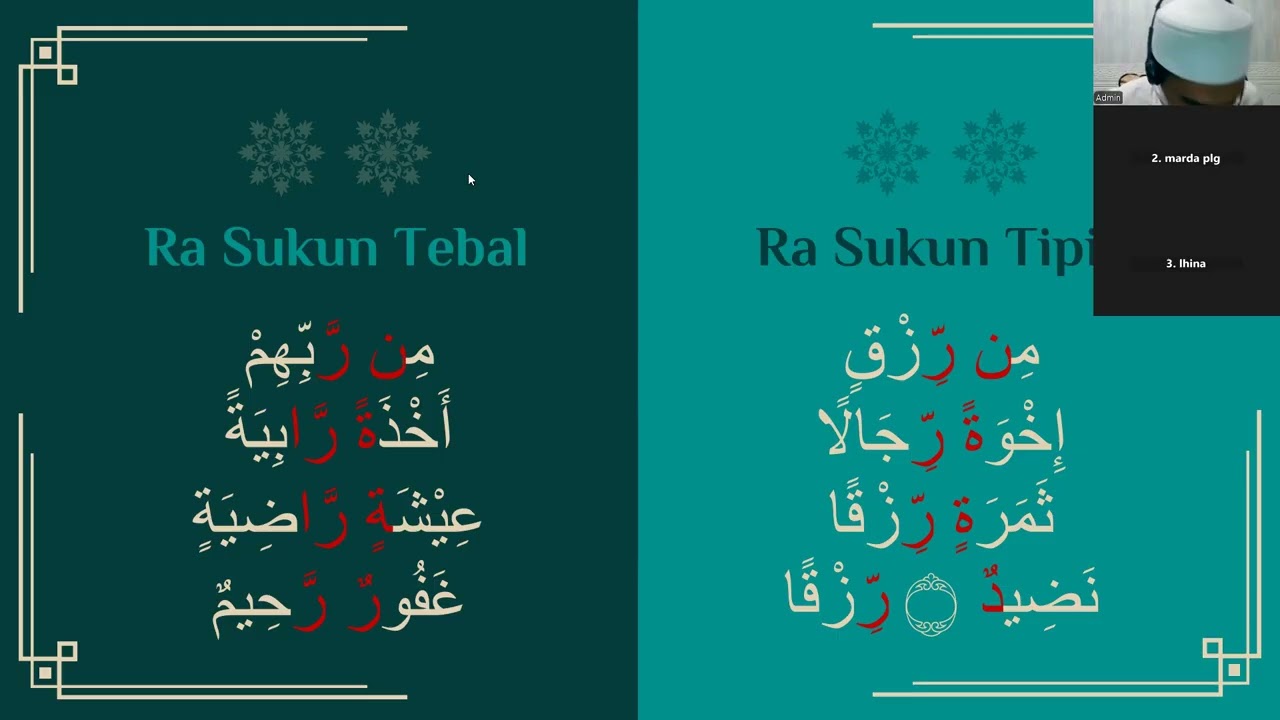 B10-SMT3 - Ahad Pagi - Pertemuan 11 (Nun Sukun - Idgham Bilaghunnah 2)