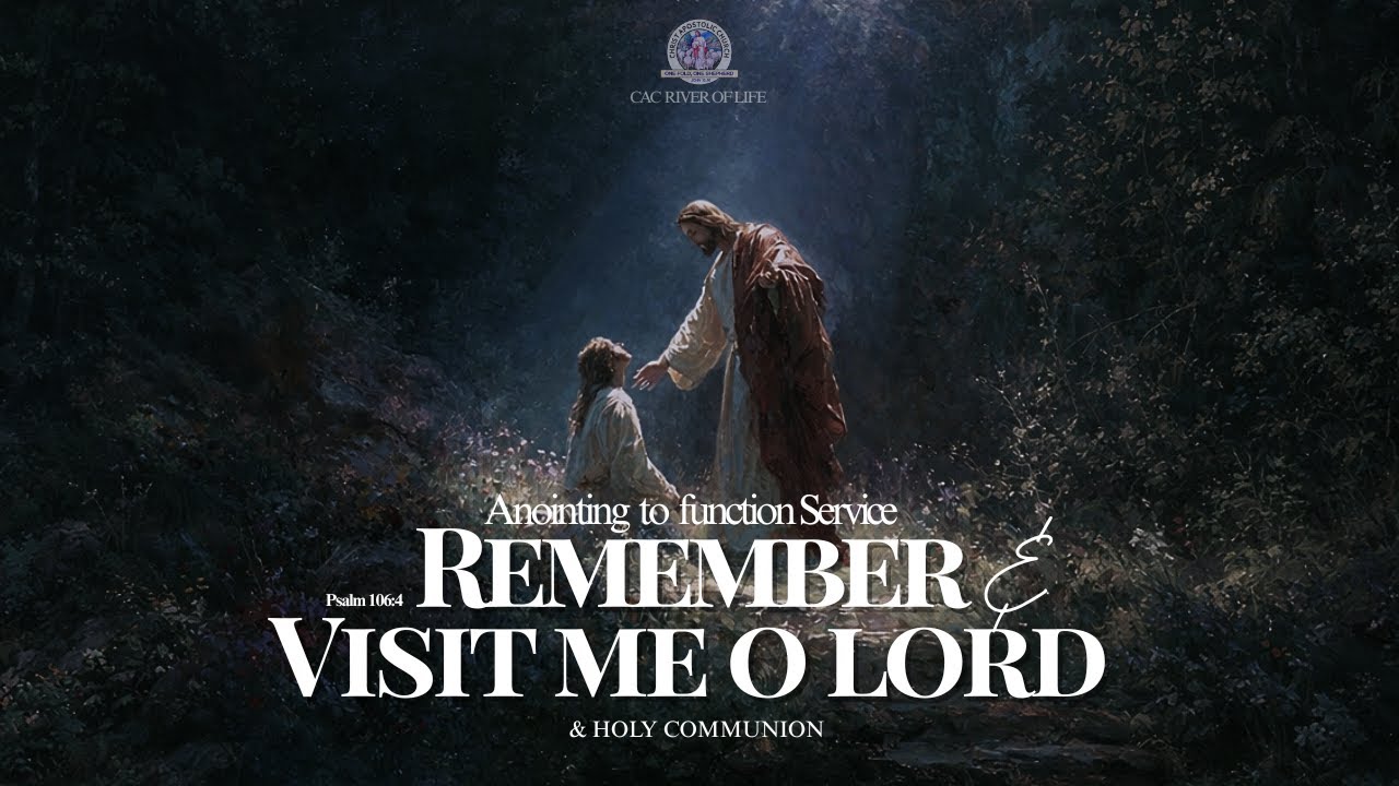 Remember And Visit Me Oh Lord. Psalm 106:4 (Anointing To Function) 📱