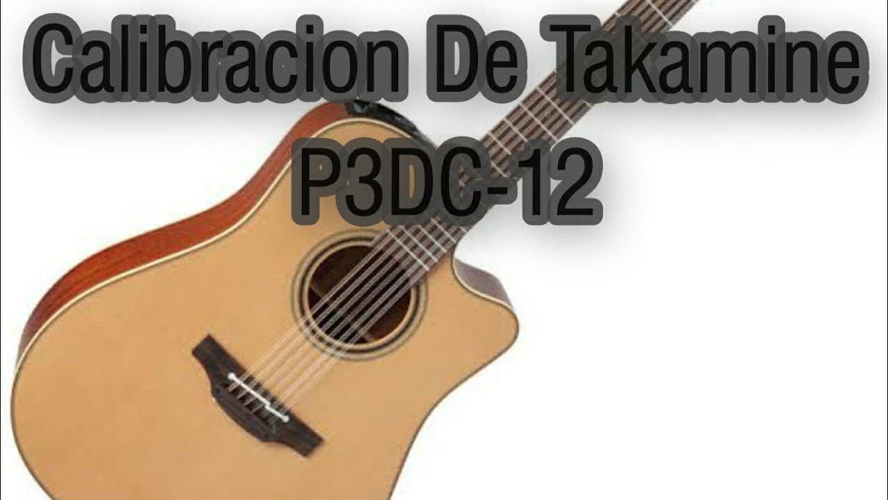Como Ajustar Una Takamine P3 Para Que Esté Blandita