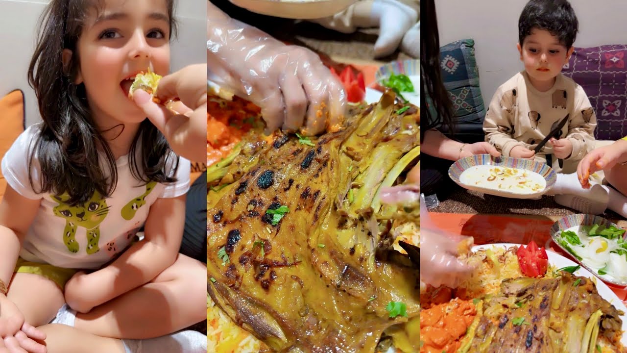 وقت اللحم والشحم😋عصام ونور مندي باللحم