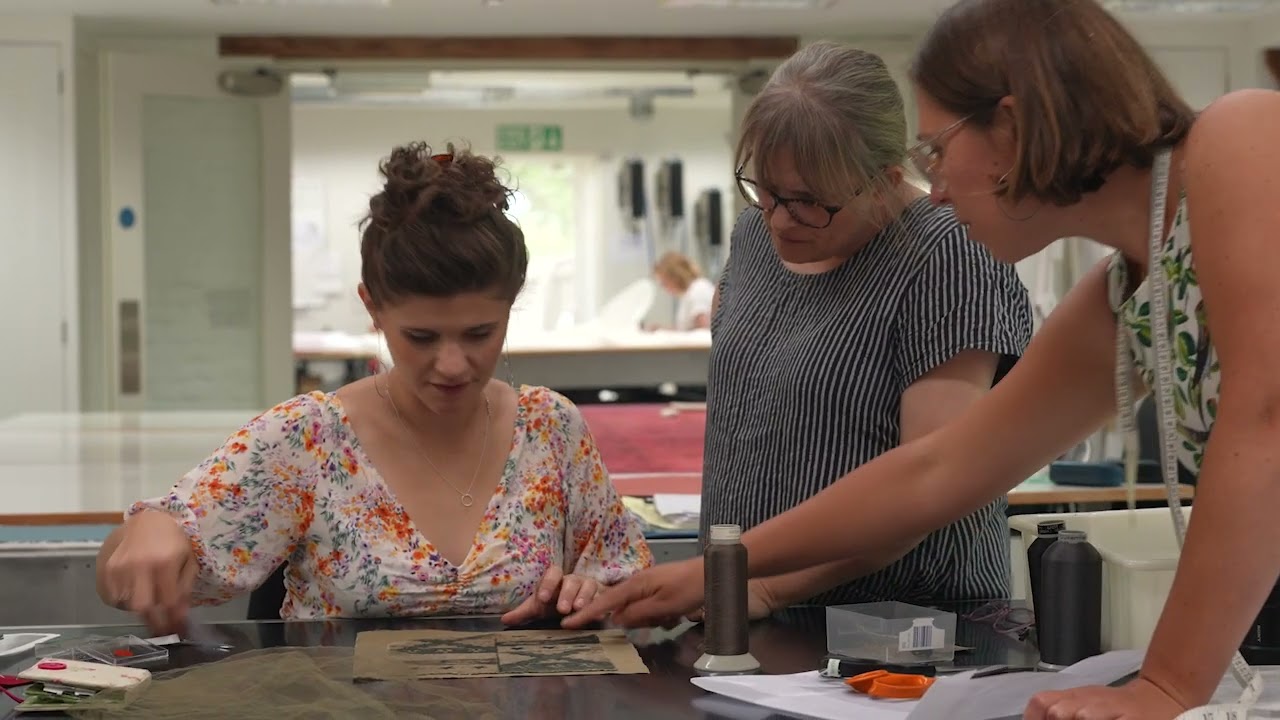 National Trust Hardwick Hall - Gideon Tapestry Completed Film