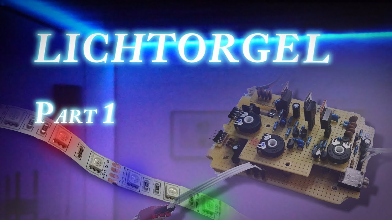 RGB Analog Lichtorgel 【Part 1】Building